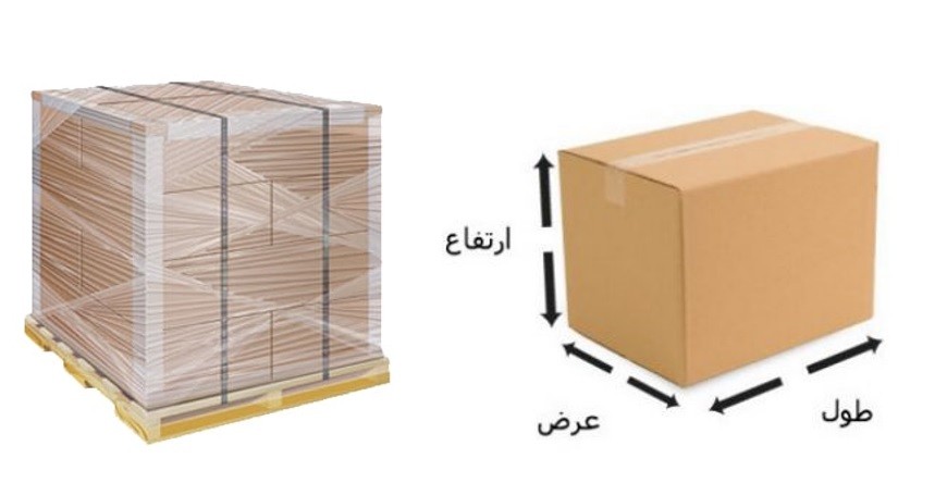 بسته بندی پالت